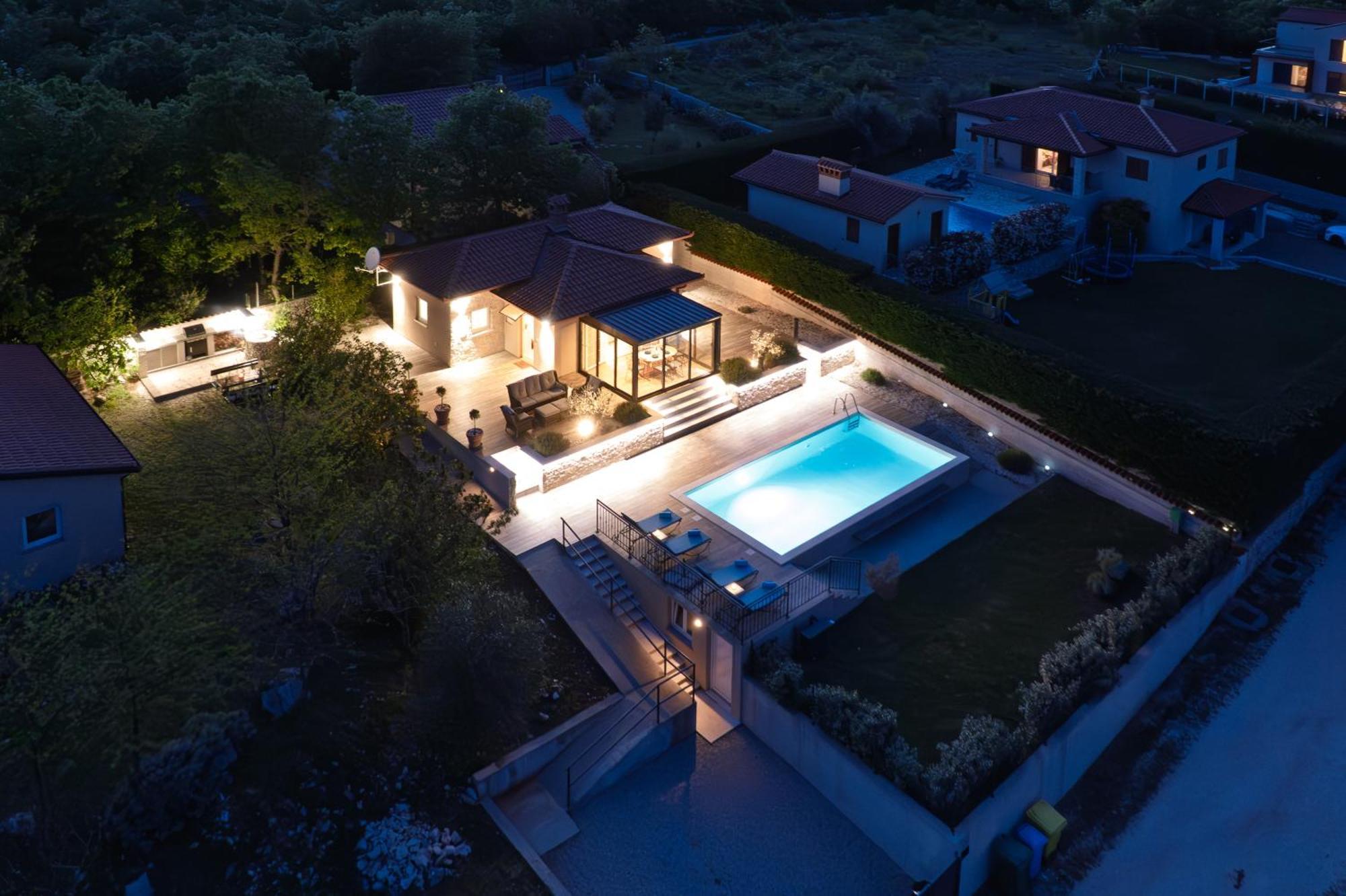 Villa Krasna Kuca à Labin  Extérieur photo